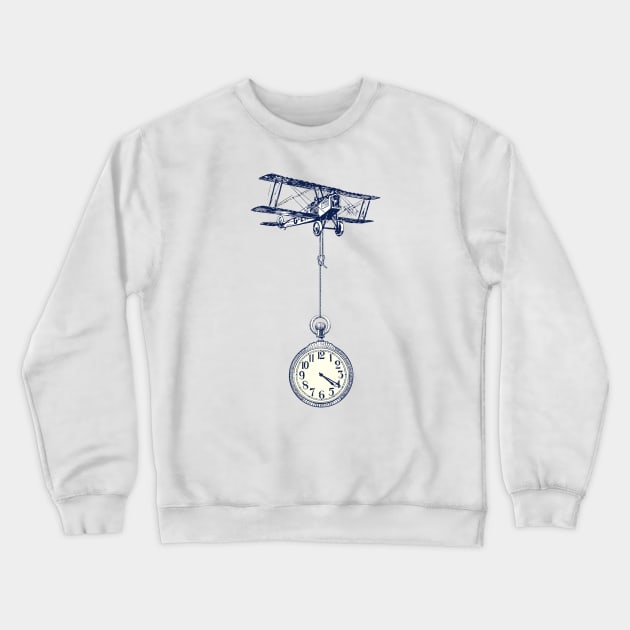 Time Flies Crewneck Sweatshirt by camojeda89@gmail.com